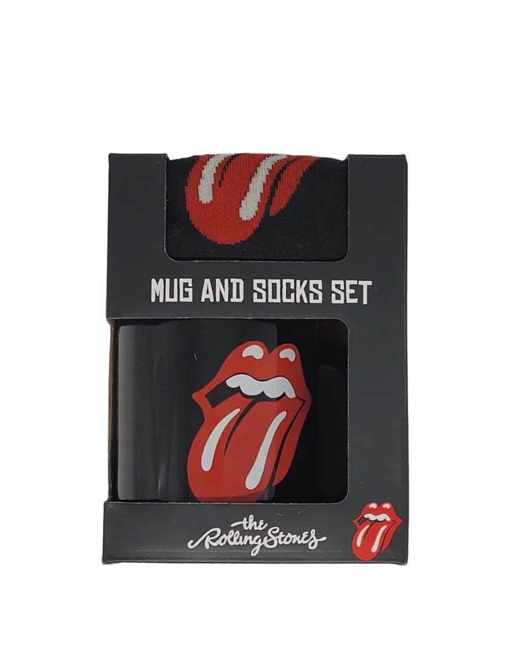 Angebot "Geschenkset 17" Rolling Stones - Becher und Socken