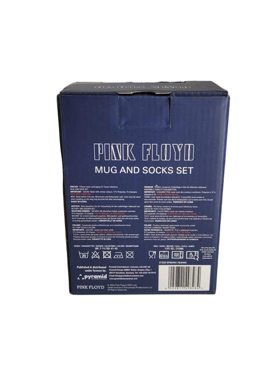 Angebot "Geschenkset 18" Pink Floyd - Becher und Socken