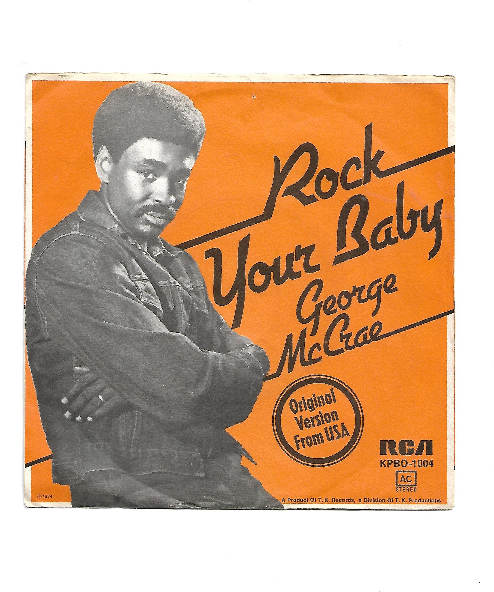 Flohmarkt Vinyl Single George McCrae Rock your Baby RCA Victor 1974