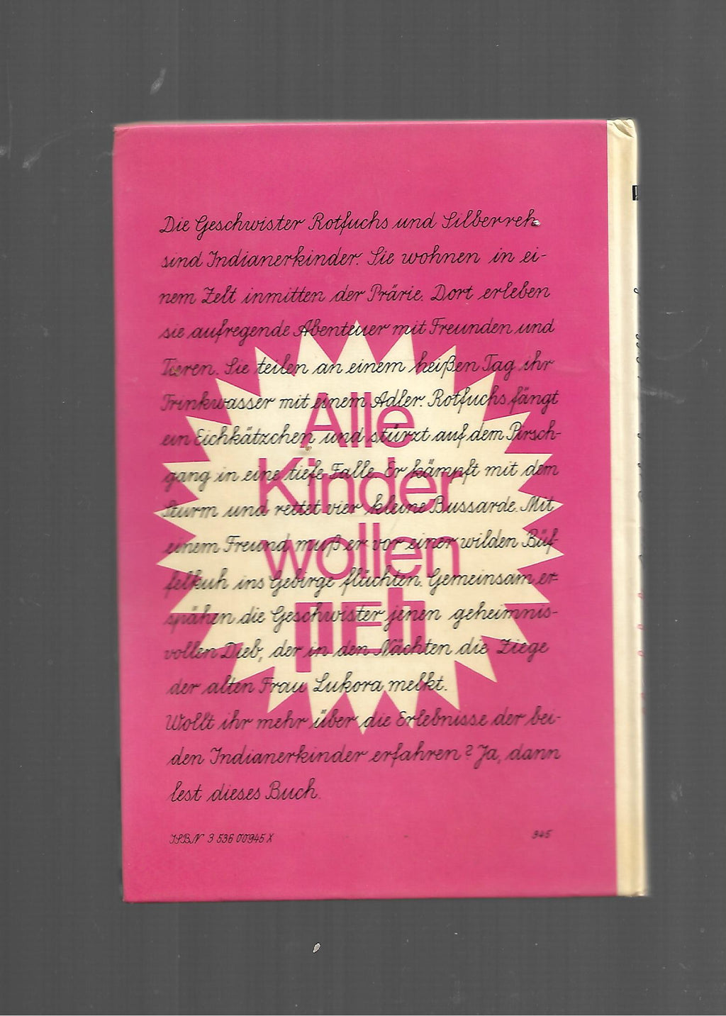 Kinderbuch Karl Heinz Gies Rotfuchs und Silberreh PEB Schreibbücher Engelbert-Verlag 1971