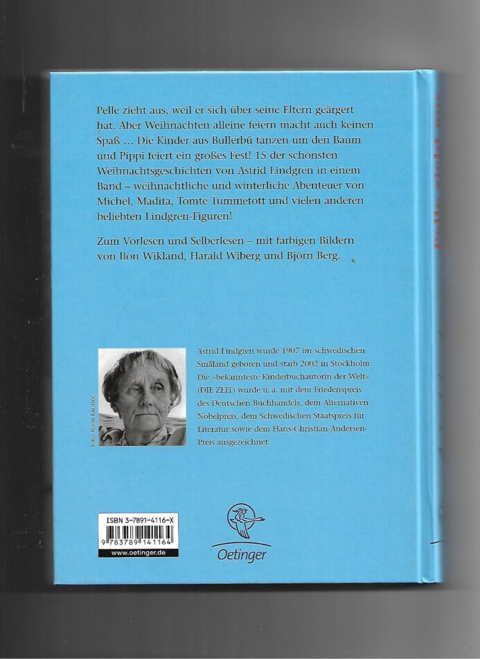 Kinderbuch Astrid Lindgren Pelle zieht aus und andere Märchengeschichten Oetinger Verlag 2004