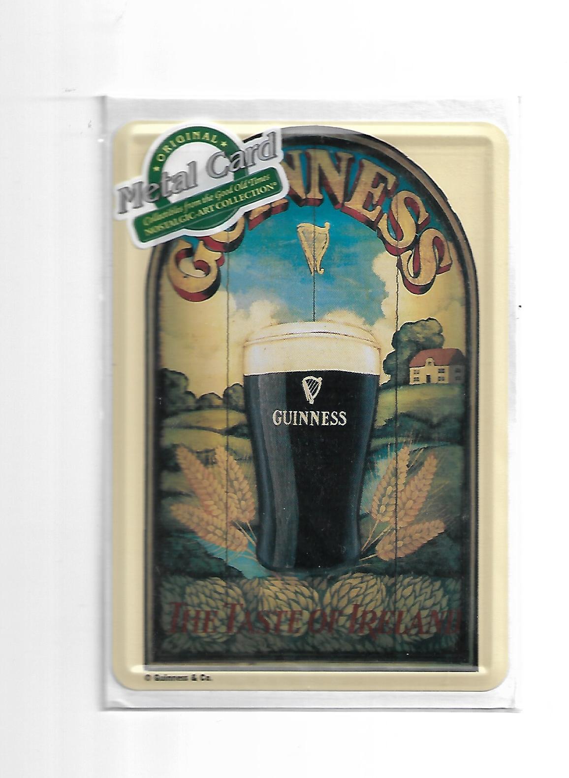 Blechpostkarte Guinness (Nostalgic Art)