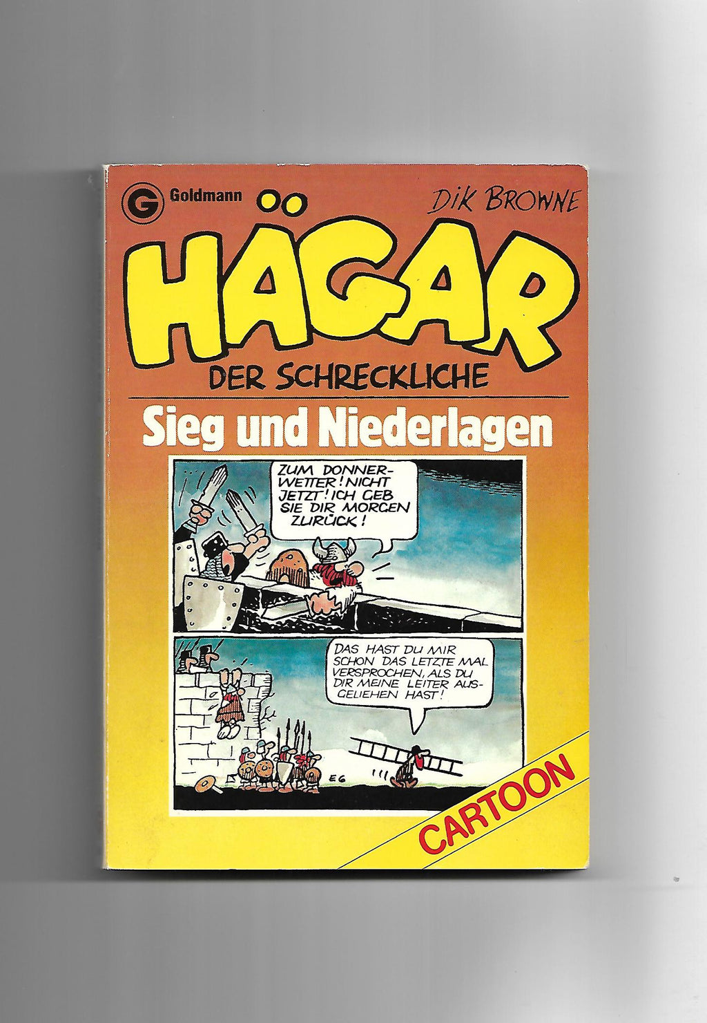 Humor Dik Browne Hägar der Schreckliche Sieg und Niederlagen Goldmann 1985