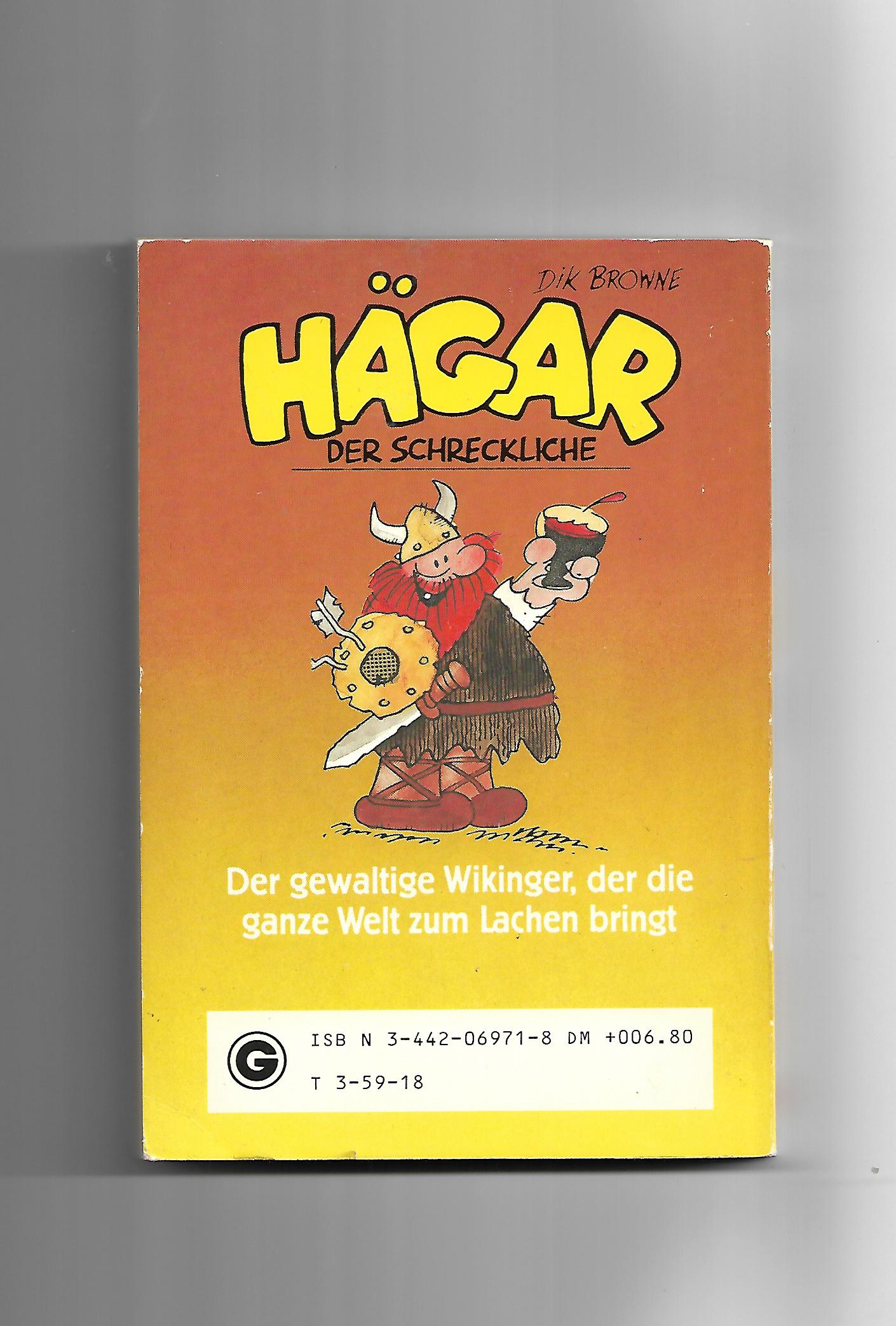 Humor Dik Browne Hägar der Schreckliche Sieg und Niederlagen Goldmann 1985