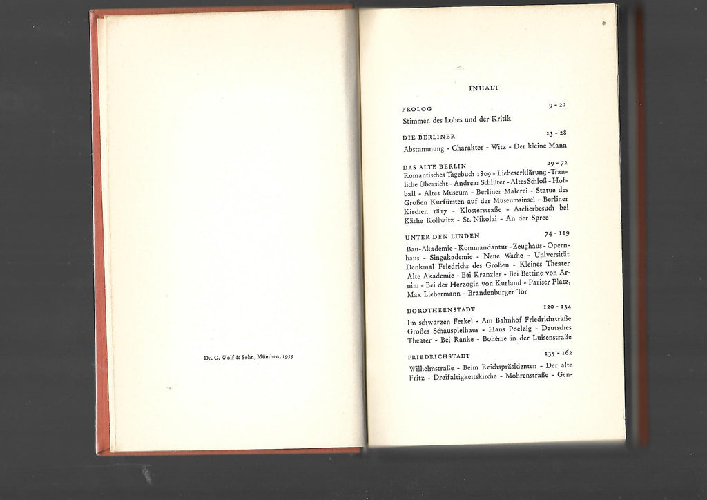 Berlin Johann Jakob Hässlin - Berlin - Prestel Verlag 1955