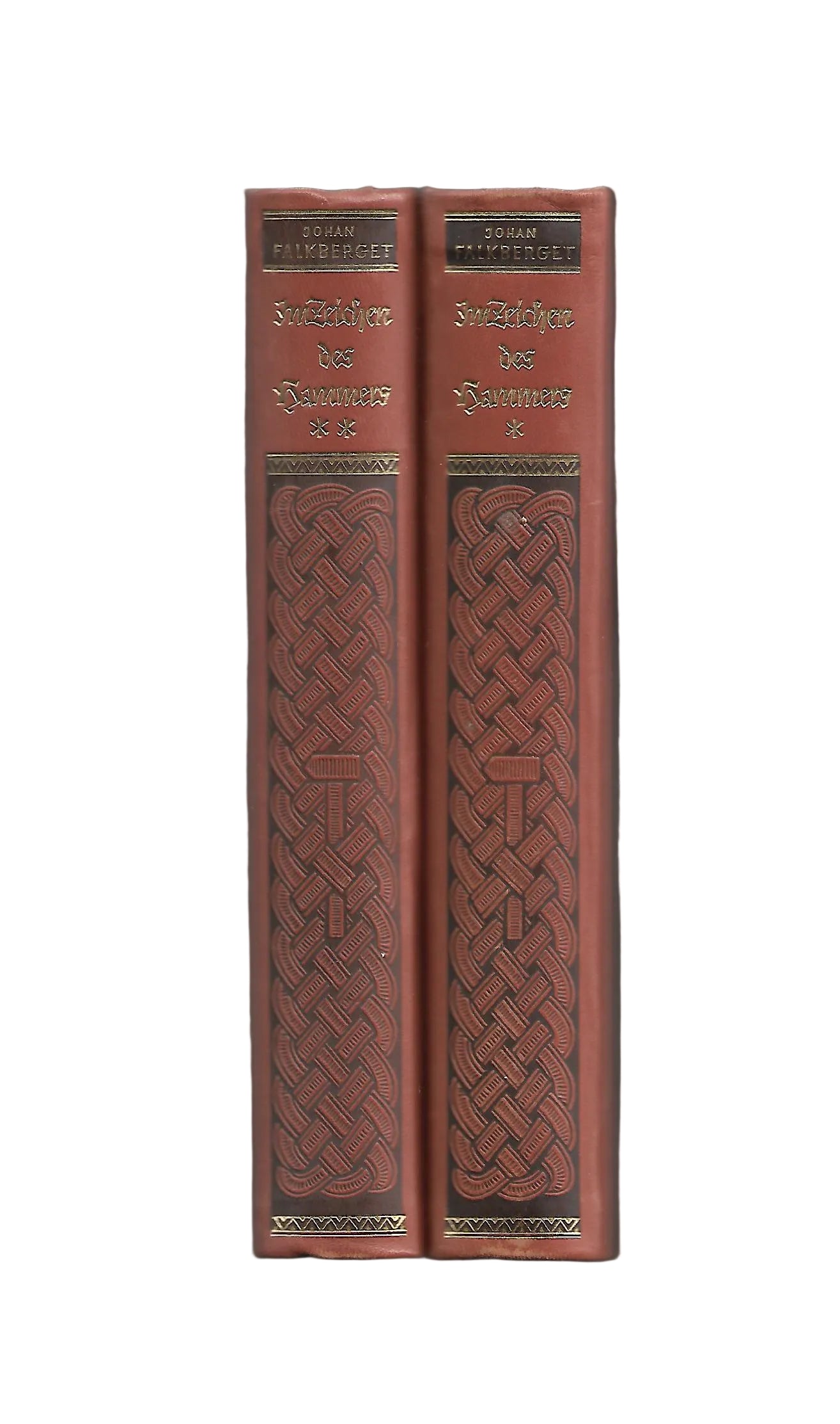 Alte Bücher Johan Falkberget Im Zeichen des Hammers deutsche Buchgemeinschaft 1938  2 Bände