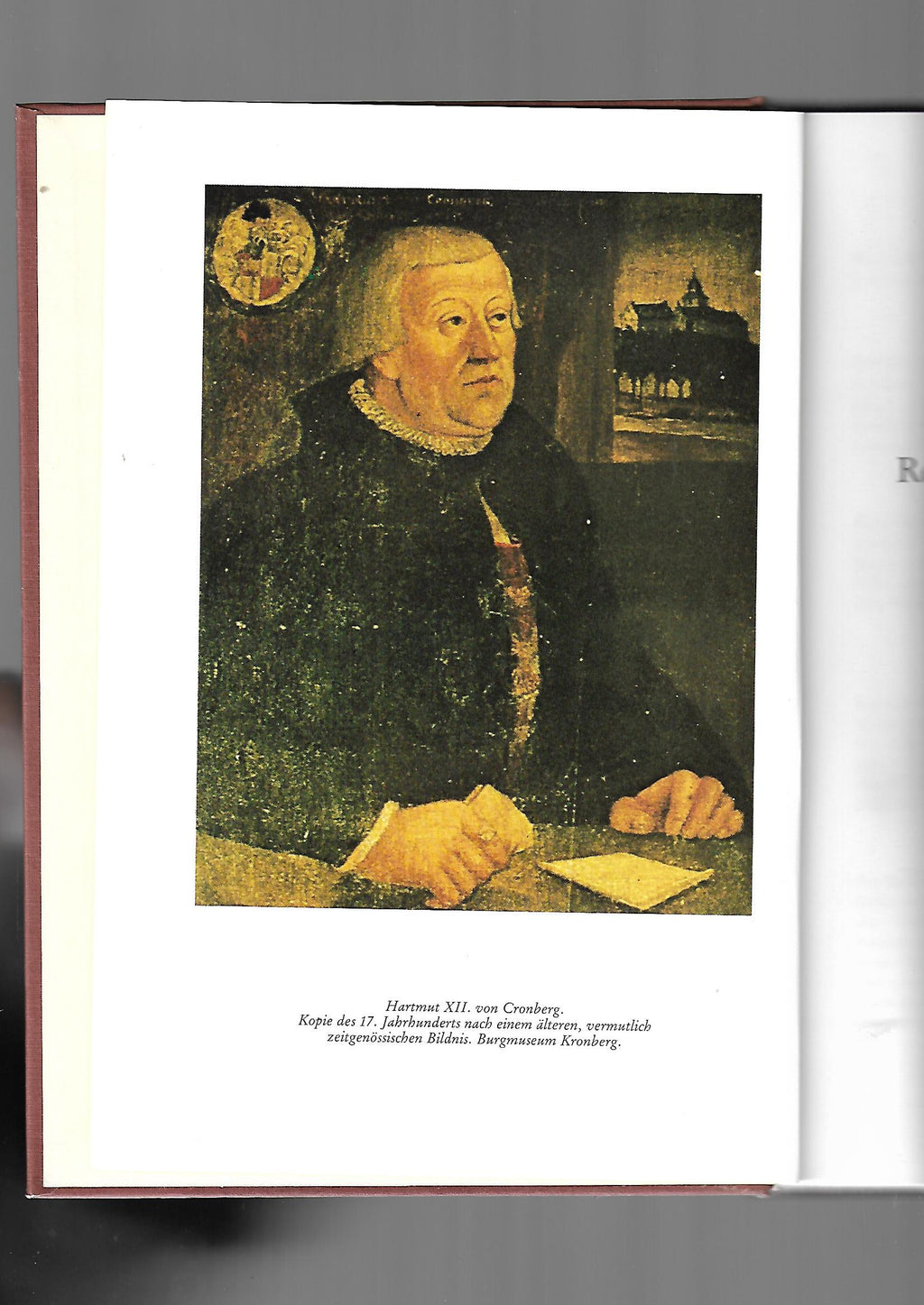 Alte Geschichte Helmut Bode Hartmut XII Reichsritter der Reformationszeit Verlag Waldemar Kramer 1987