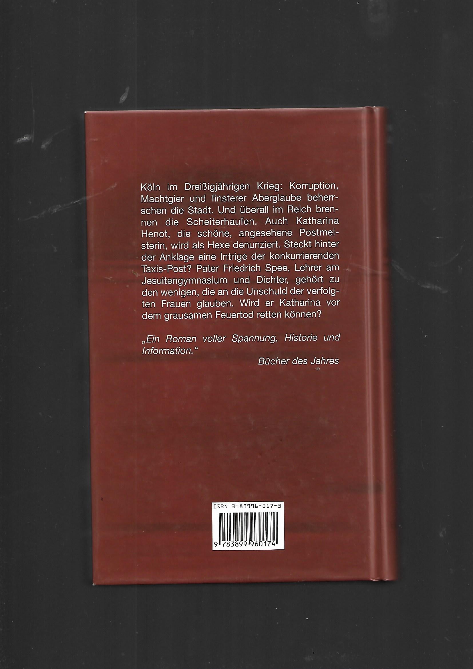 Historischer Roman Wolfgang Lohmeyer Die Hexe Area 2003
