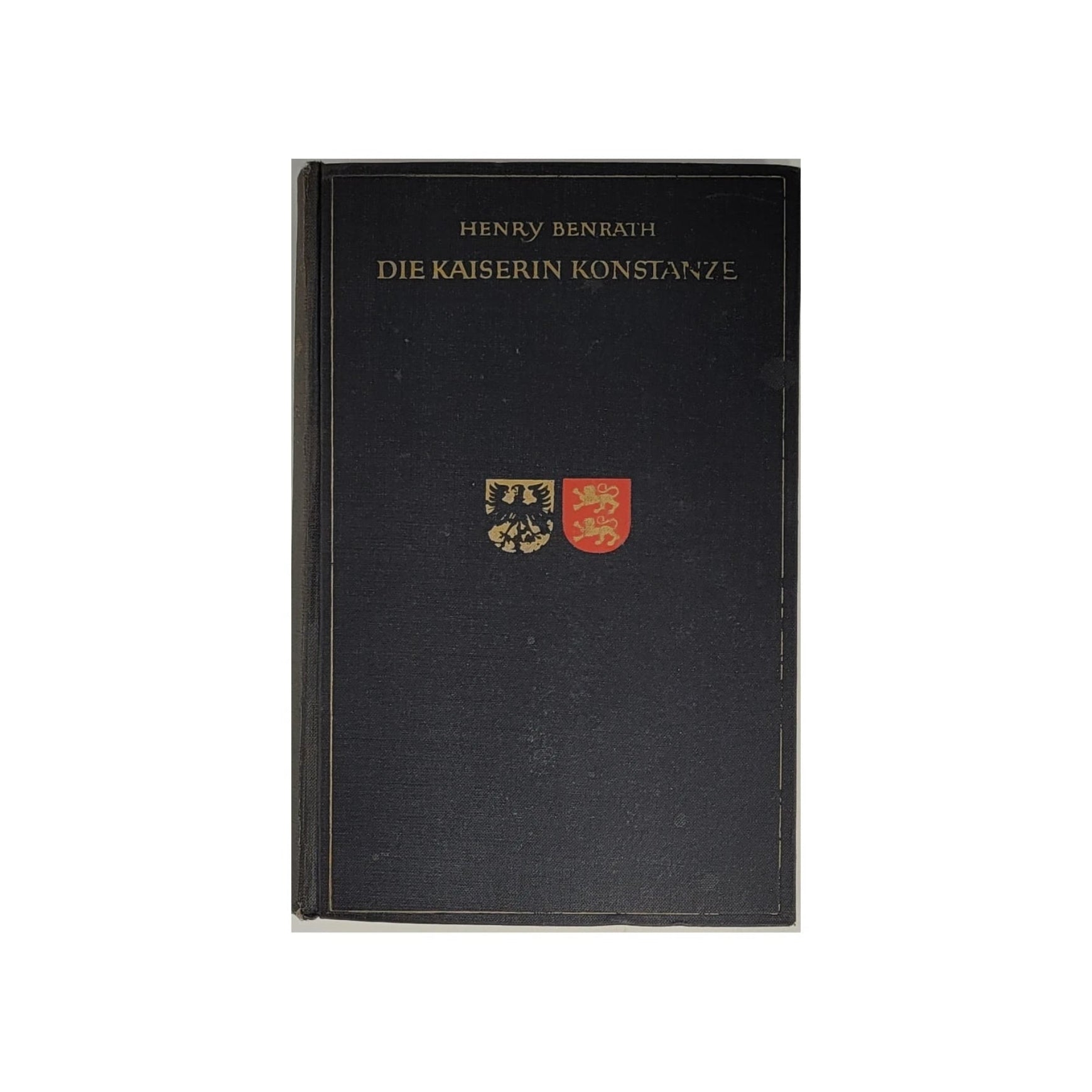 Hardcover „Die Kaiserin Konstanze“ von Henry Benrath (Deutsche Verlagsanstalt 1935), guter Zustand.