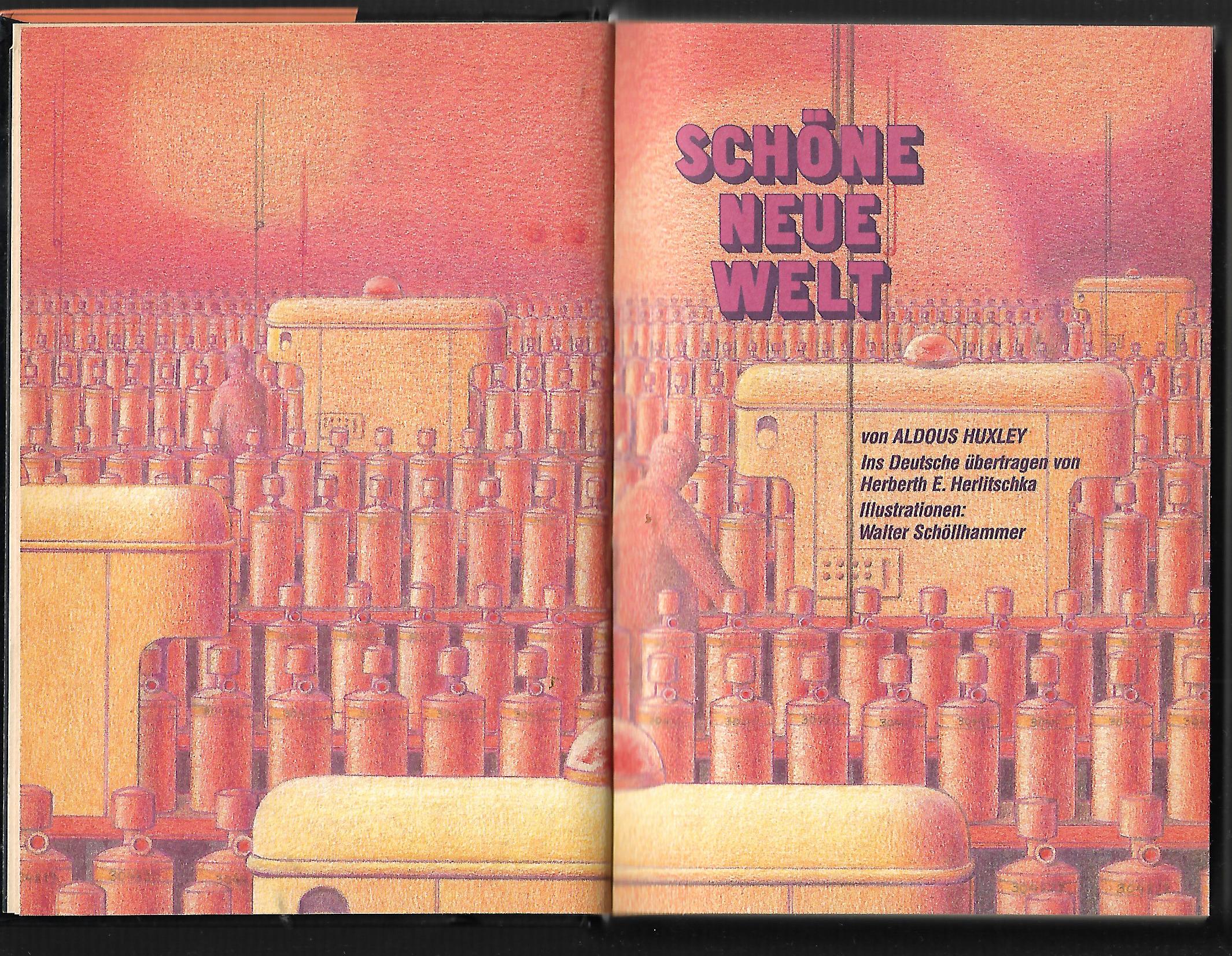 Science Fiction  Aldous Huxley Schöne neue Welt/Alan Dean Foster Die Glockenbäume Verlag Verlag Das Beste 1988