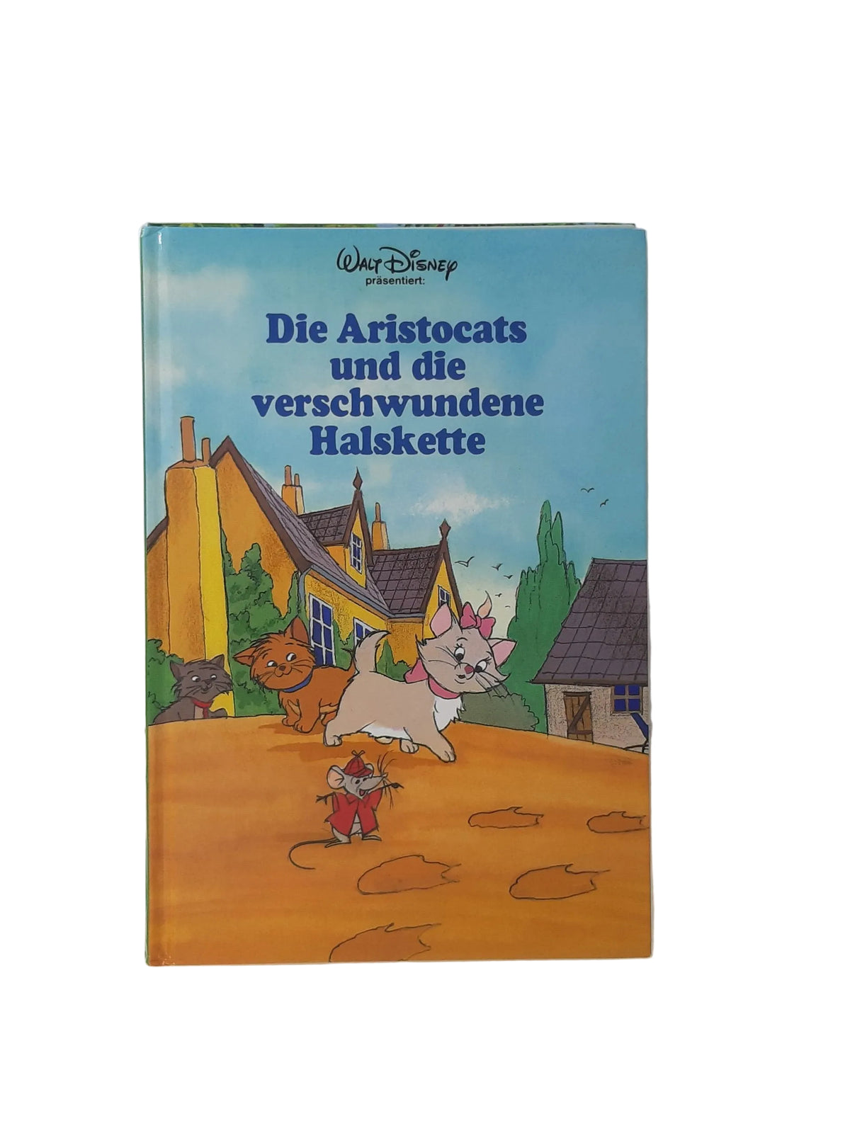 „Kinderbuch Die Aristocats und die verschwundene Halskette, Horizont Verlag 1994, farbig illustriert, gebrauchter guter Zustand, Disney‑Abenteuer für Kinder.“