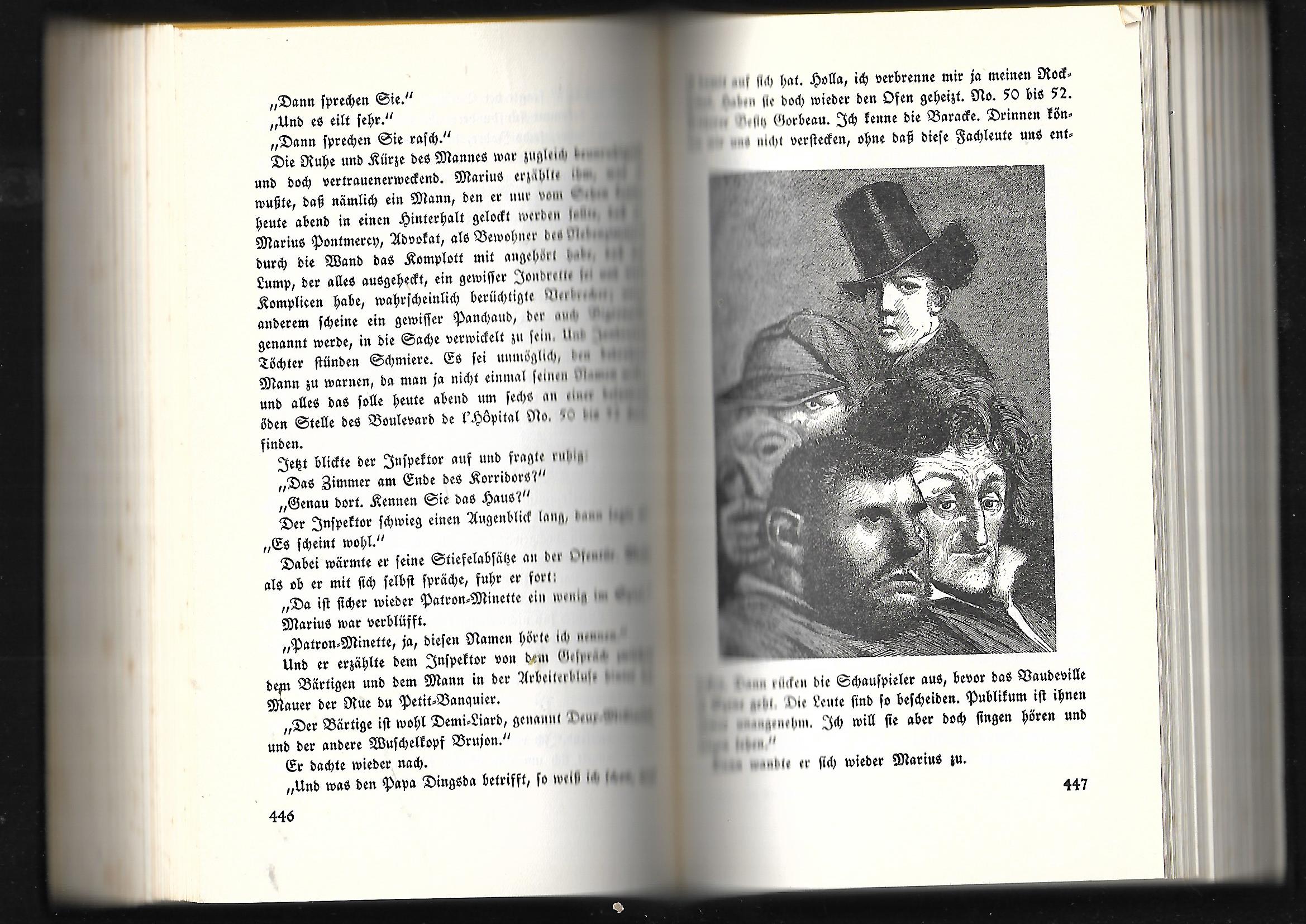 Historischer Roman Victor Hugo Die Elenden Karl Voegels Verlag GmbH Berlin 1929