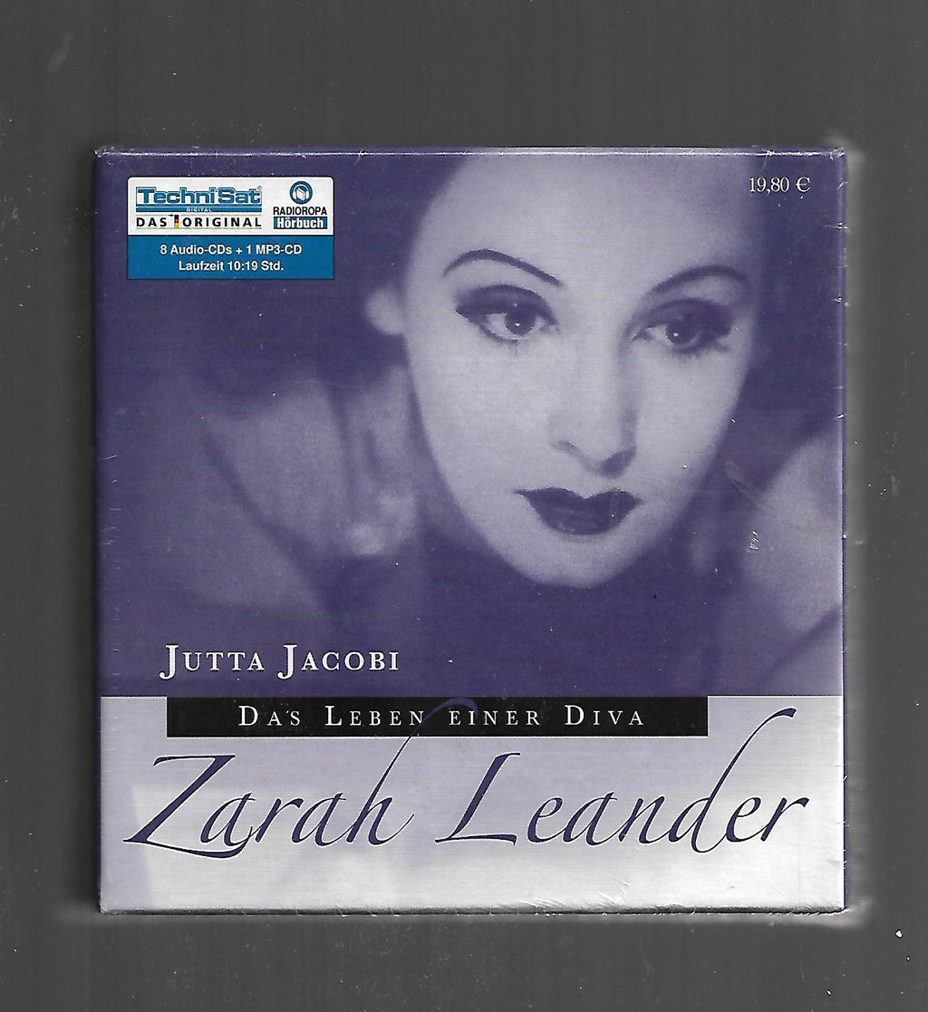 CD Jutta Jacobi Zarah Leander Das Leben einer Diva Radioropa Hörbuch 2007