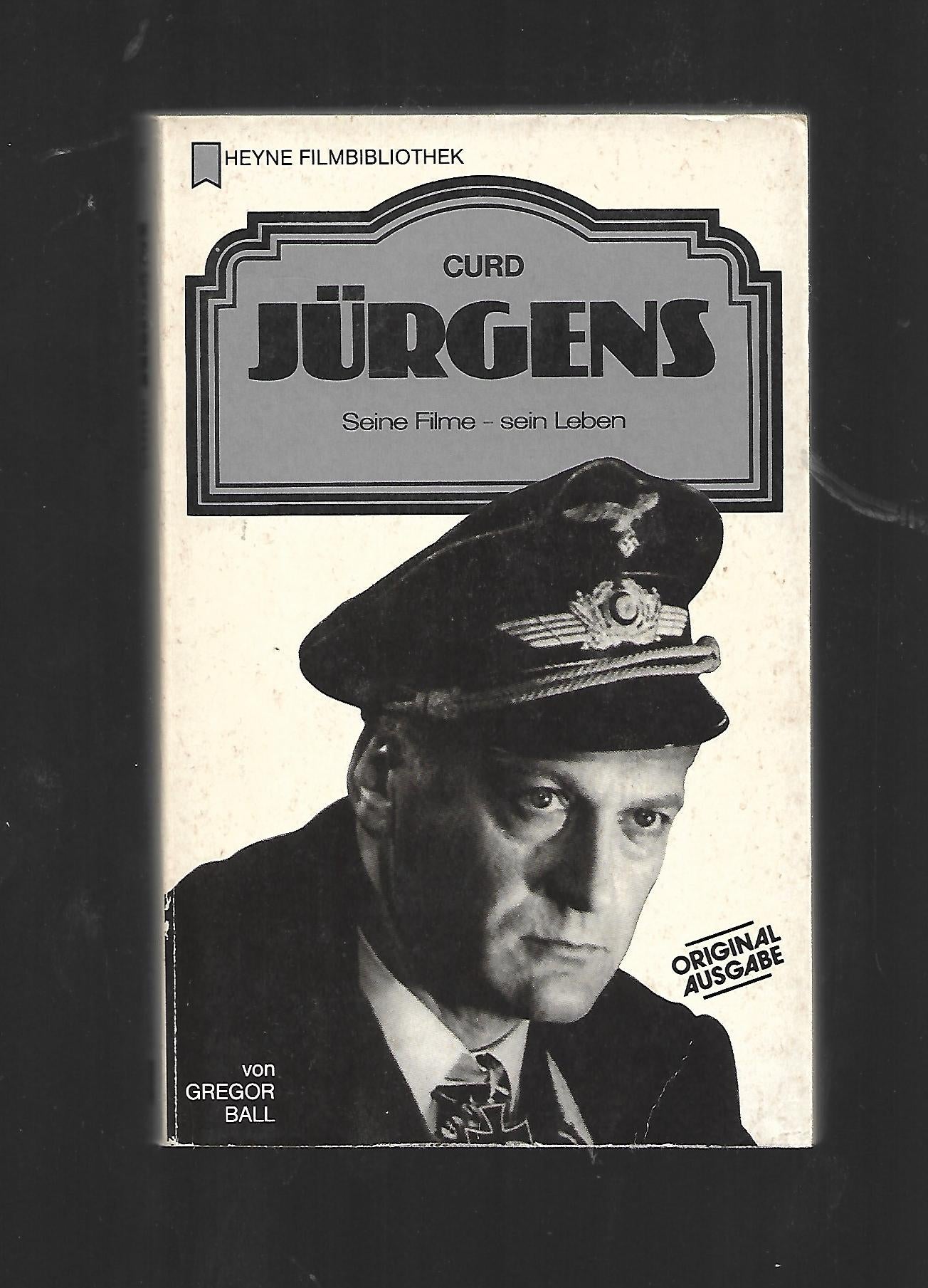 Film-Bibliothek Gregor Ball Curd Jürgens Seine Filme - sein Leben Heyne Filmbibliothek 1982