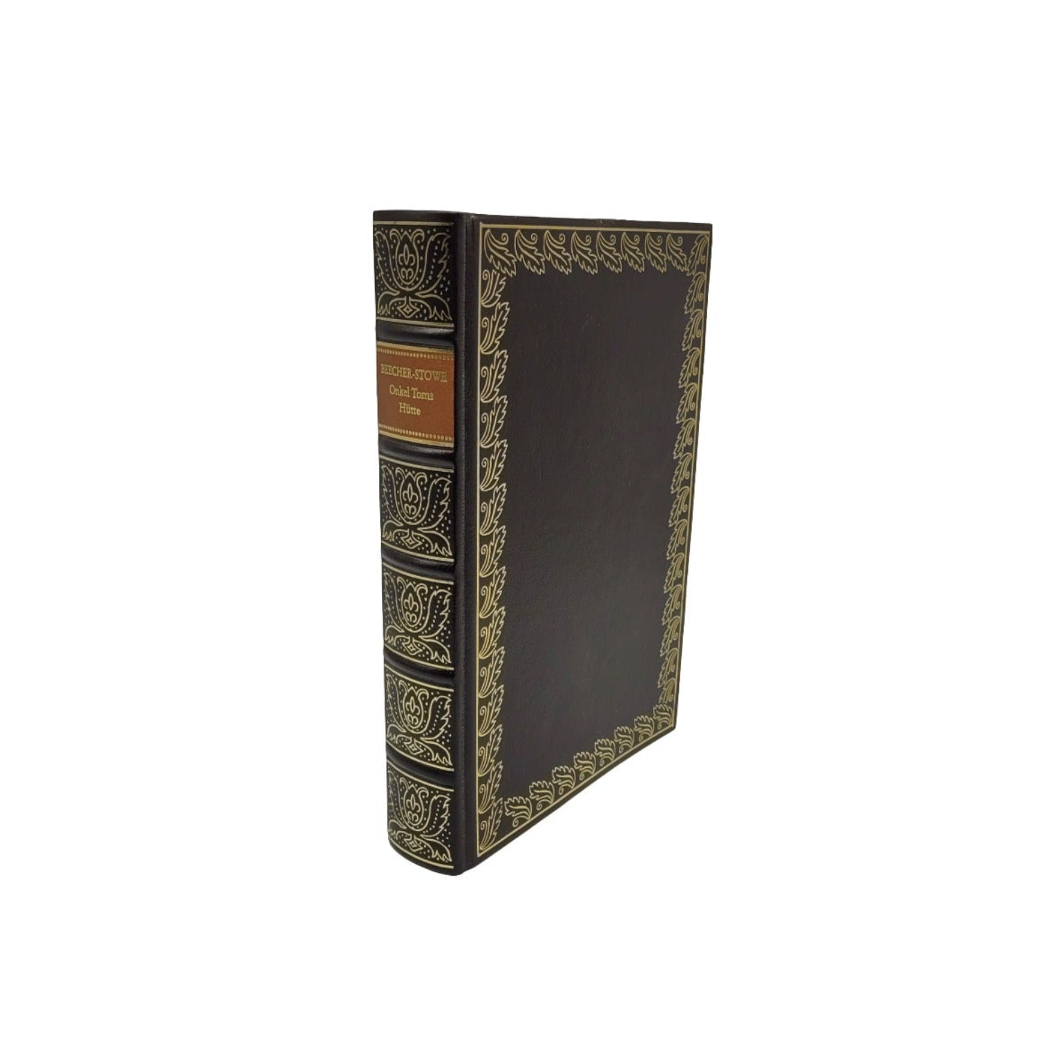 „Buchcover Onkel Tom’s Hütte, Harenberg Verlag 1985, Reihe Große Erzählerbibliothek der Weltliteratur, gebundene Ausgabe, guter Zustand“