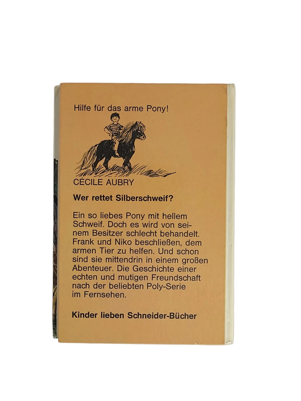 Jugendbuch Cécile Aubry - Wer rettet Silberschweif? -Schneider-Buch-1967