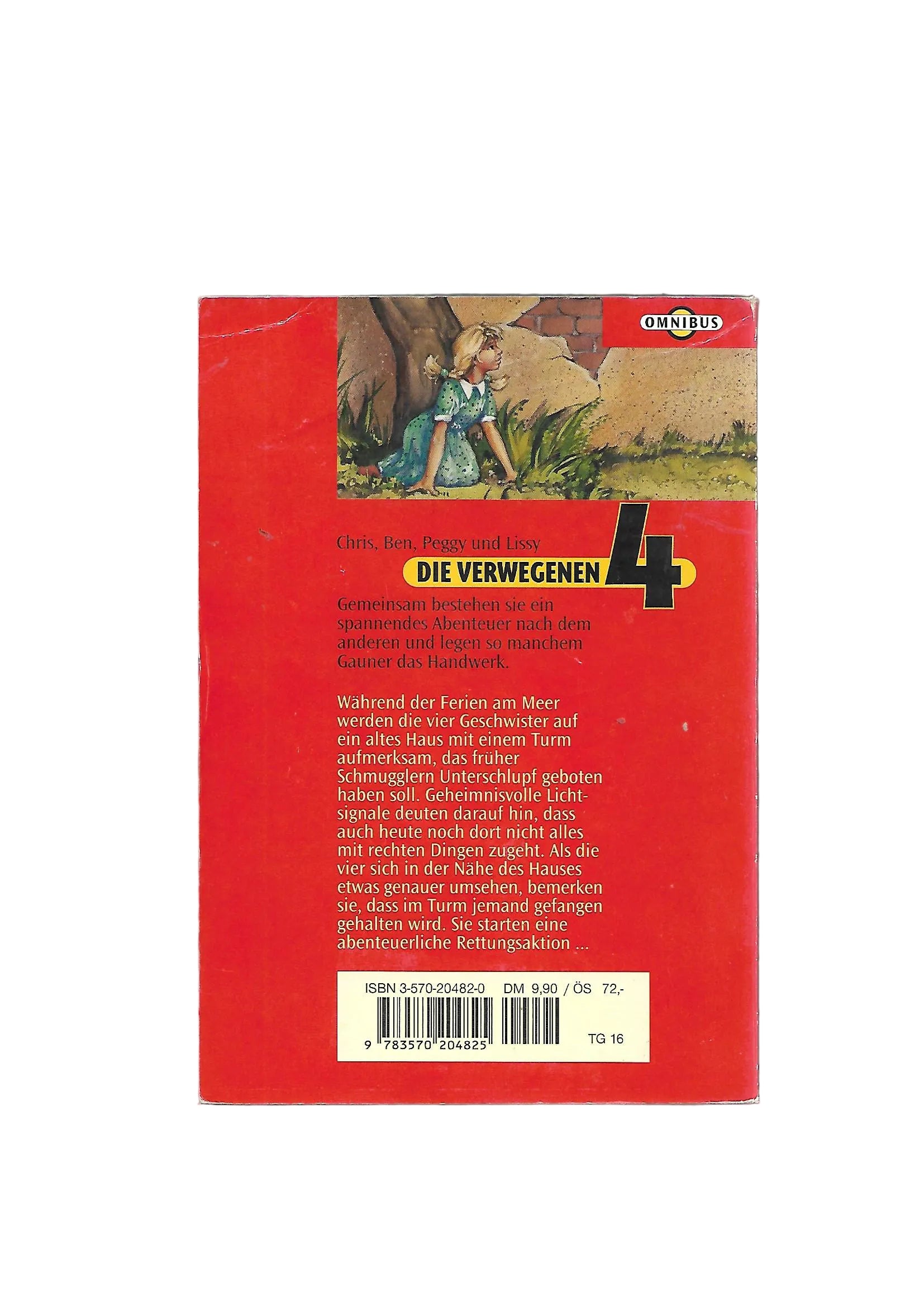 Jugendbuch Enid Blyton Die verwegenen 4 bewähren sich Omnibus Club-Ausgabe 1998