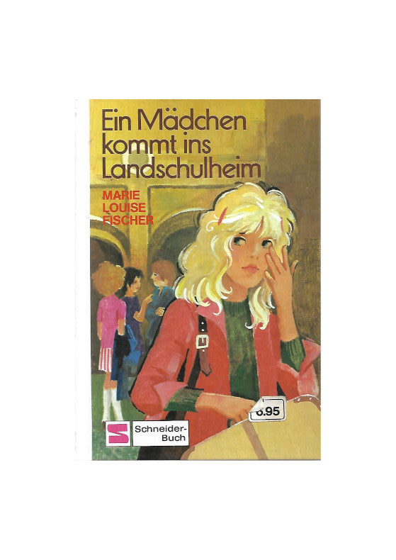 das bild zeigt eineTeenagerin mit blonden, gewellten Haaren, ihre Hand berührt ihr Gesicht, sie wirkt nachdenklich