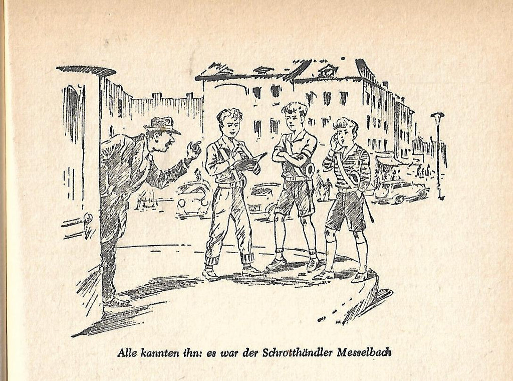 Jugendbuch GJB Hannes der Schülerlotse von Bernhard Götz ca. 1955