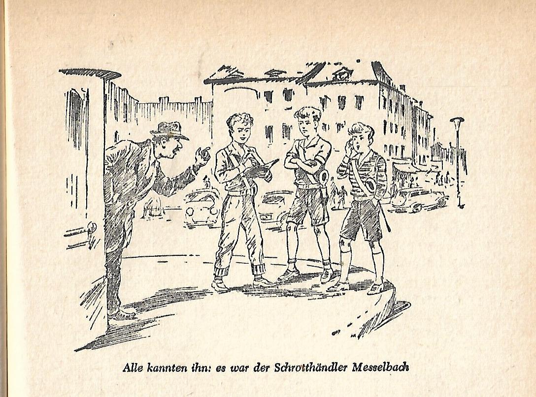 Jugendbuch GJB Hannes der Schülerlotse von Bernhard Götz ca. 1955
