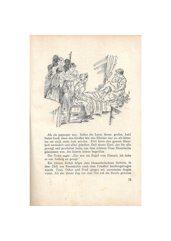 Jugendbuch GJB Johanna Spyri Gritlis Kinder kommen weiter ca.1959 Umschlagszeichnung und Textillustration F.M.Kieselbach gebrauchter guter Zustand, Ecken und Kanten bestoßen bzw. berieben, die Rückseite ist etwas verblasst