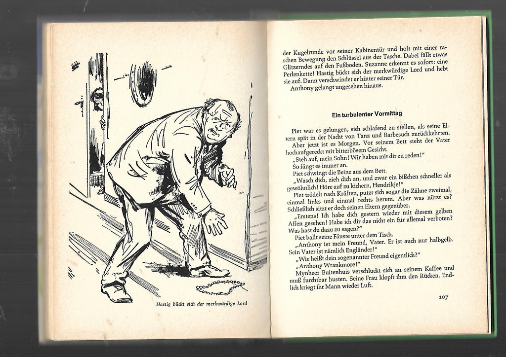 Jugendbuch Günter Wagner Johnnys Abenteuer an Bord Schneider Verlag 1968 Illustrationen Dorul von der Heide
