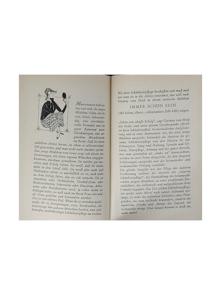 Jugendbuch Gwinny von Heid - Immer froh sein 1955