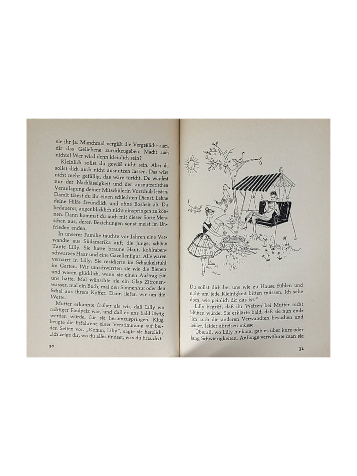 Jugendbuch Gwinny von Heid - Immer froh sein 1955