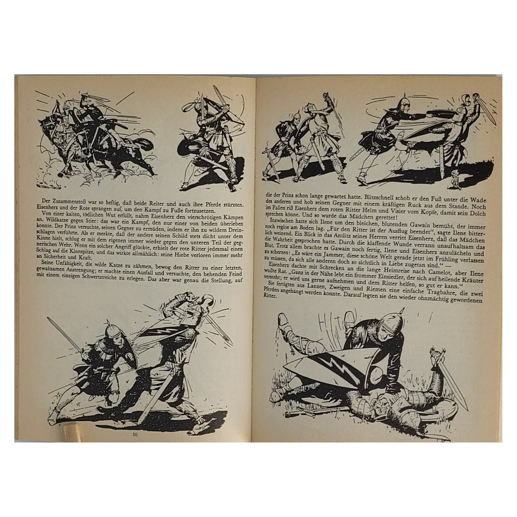 Jugendbuch Hal Forster Prinz Eisenherz -In den Tagen König Arthurs - Goldmann Buch 1980
