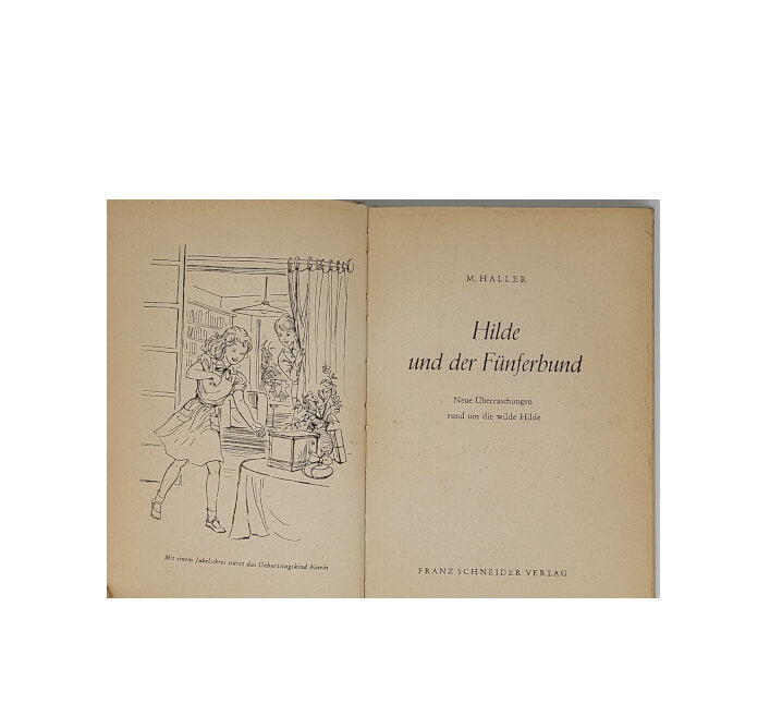 Jugendbuch Margarete Haller - Hilde und der Fünferbund