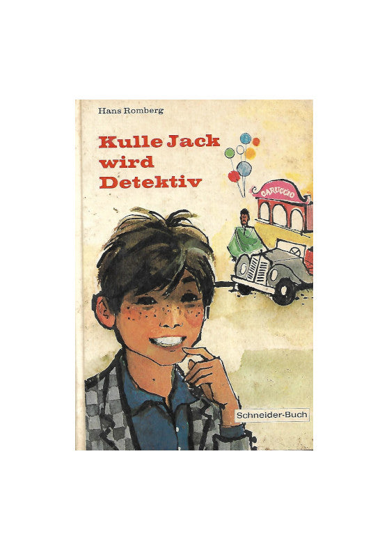 Jugendbuch Hans Romberg - Kulle Jack wird Detektiv - Schneider-Buch 1966  gebrauchter guter Zustand, - Illustrationen Kajo Bierl