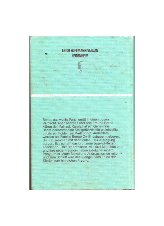 Jugendbuch Groll-Dillenburger - Eins + Eins = Vier - Hoffmann Verlag 1974