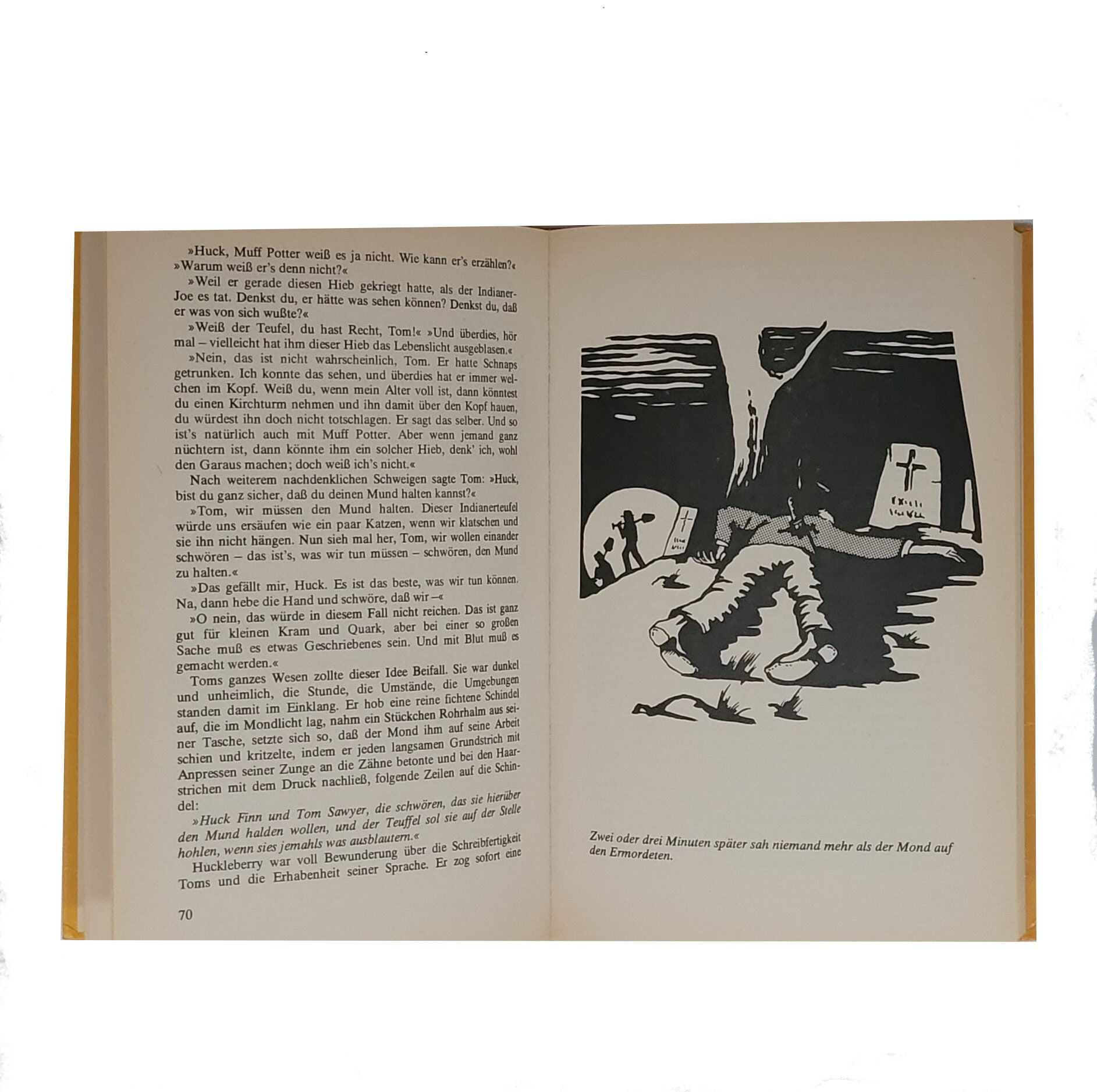 Jugendbuch Mark Twain Tom Sawyers Abenteuer Karl Müller Verlag -illustriert-