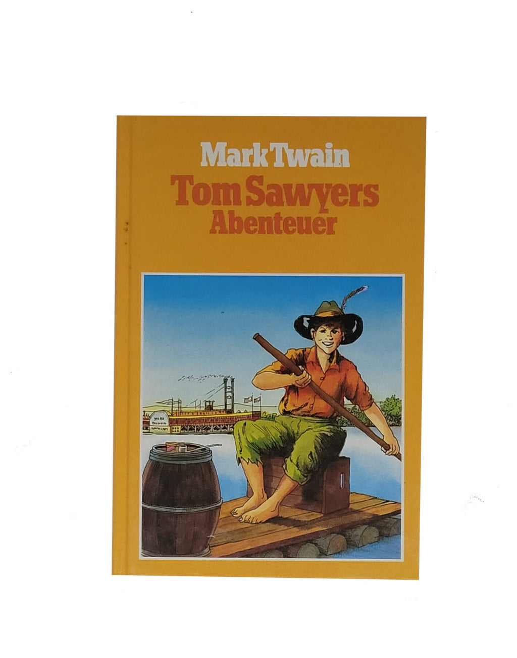 Buchcover Mark Twain Tom Sawyers Abenteuer, Karl Müller Verlag, gebundene Ausgabe, illustriert, guter Zustand“