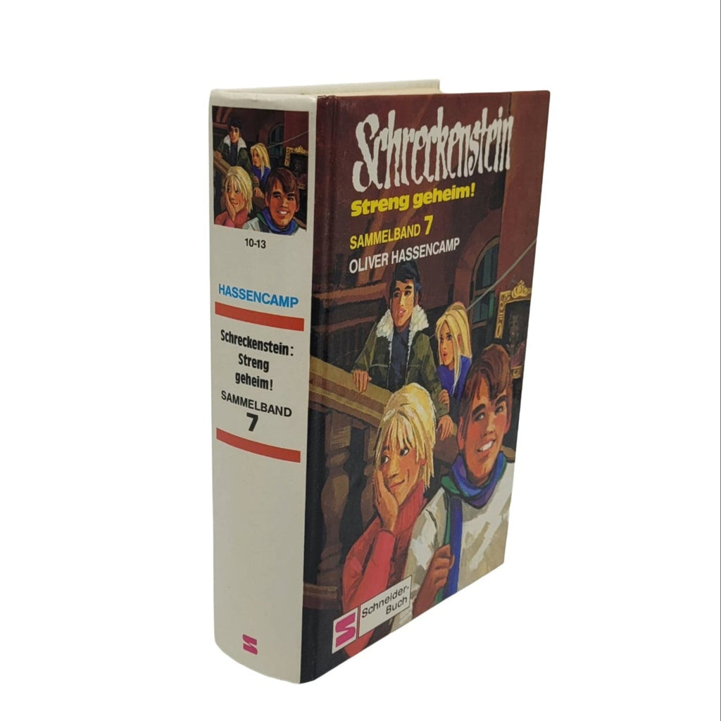 Jugendbuch Oliver Hassencamp Schreckenstein Streng geheim! Sammelband 7 Schneider-Buch 1984