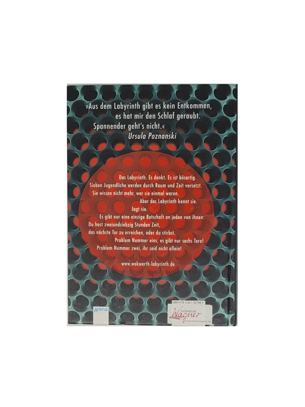 Jugendbuch Rainer Wekwerth - Das Labyrinth erwacht - Arena 2014