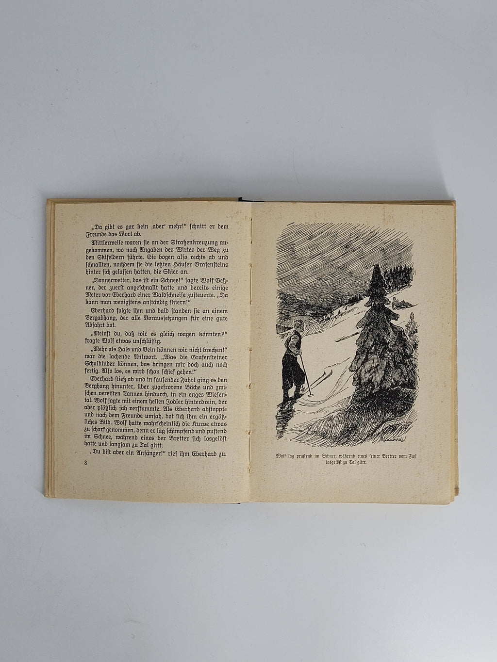 Jugendbuch Rudolf Kuckert – Kamerad Ellen - Hanns-Jörg Fischer-Verlag ca. 1935