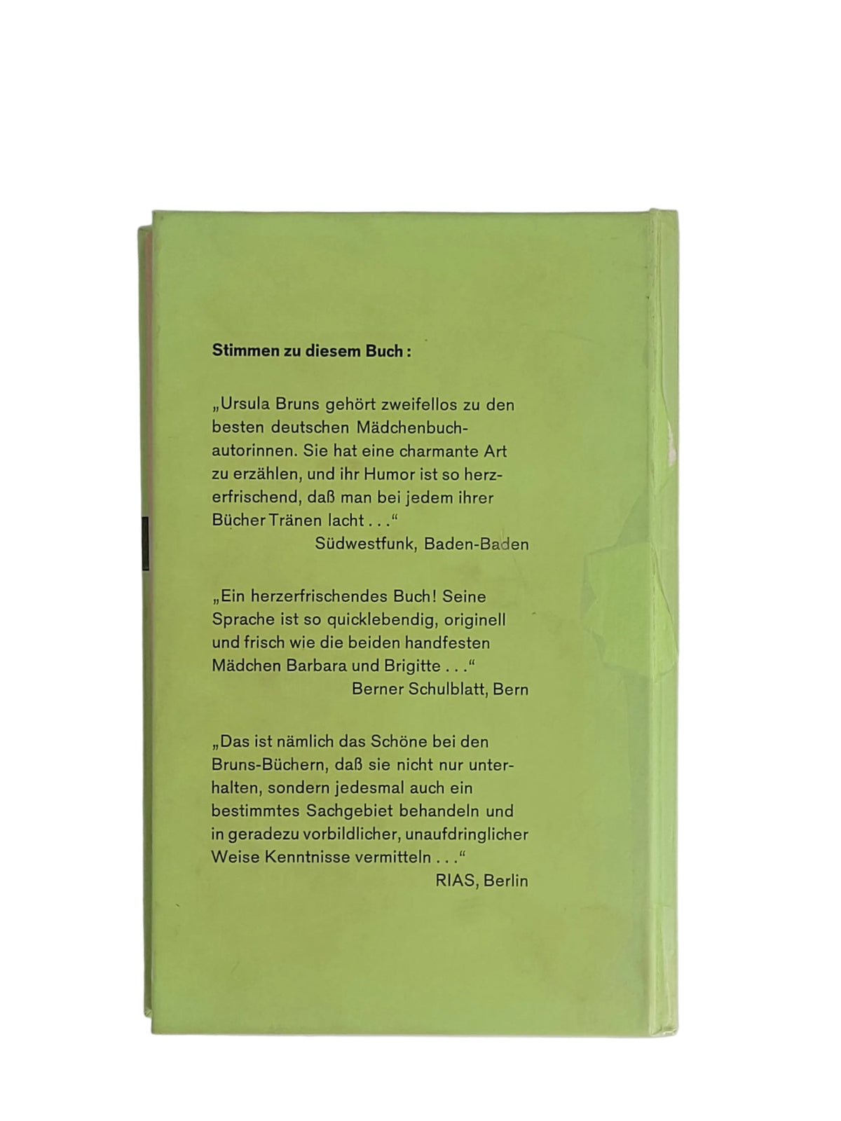 Jugendbuch Ursula Bruns - Dick und Dalli und die Ponies Herder Verlag 1971