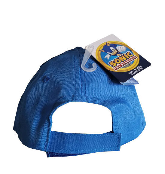 Kinder Kappe Cap – Sonic - The Hedgehog - Igelkinder - blau 52 cm