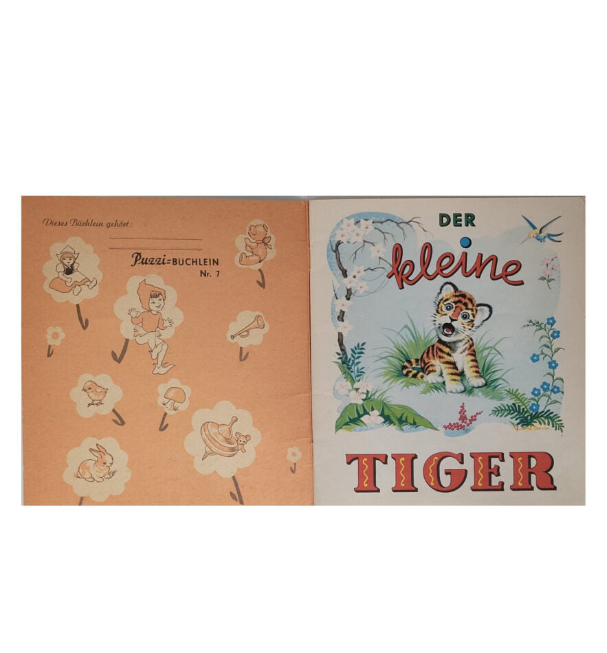 Kinderbuch Puzzi 7 - Der kleine Tiger - Das Vogelkonzert