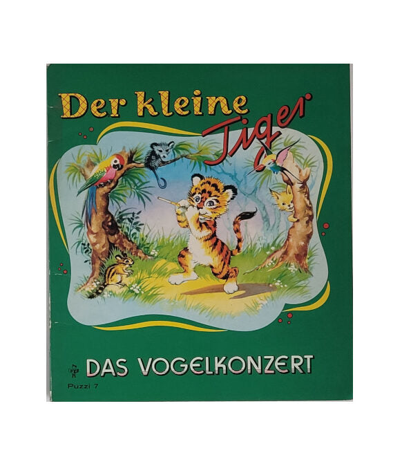 Kinderbuch Puzzi 7 - Der kleine Tiger - Das Vogelkonzert