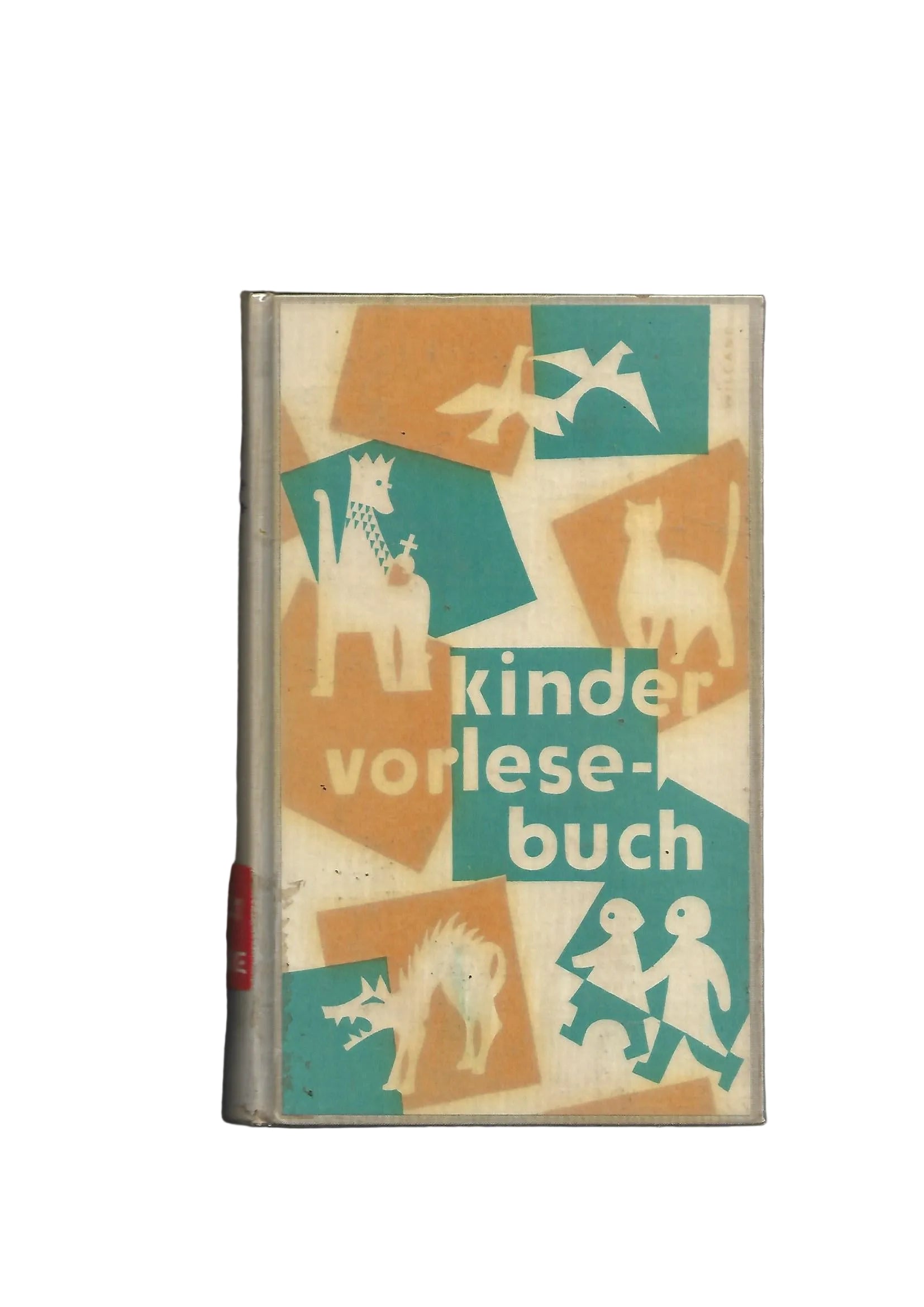 „Buchcover Kinder‑Vorlesebuch Anni Wiedemann Hrsg., Langewiesche‑Brandt 1955, Leihbuch, gebundene Ausgabe, Gebrauchsspuren“