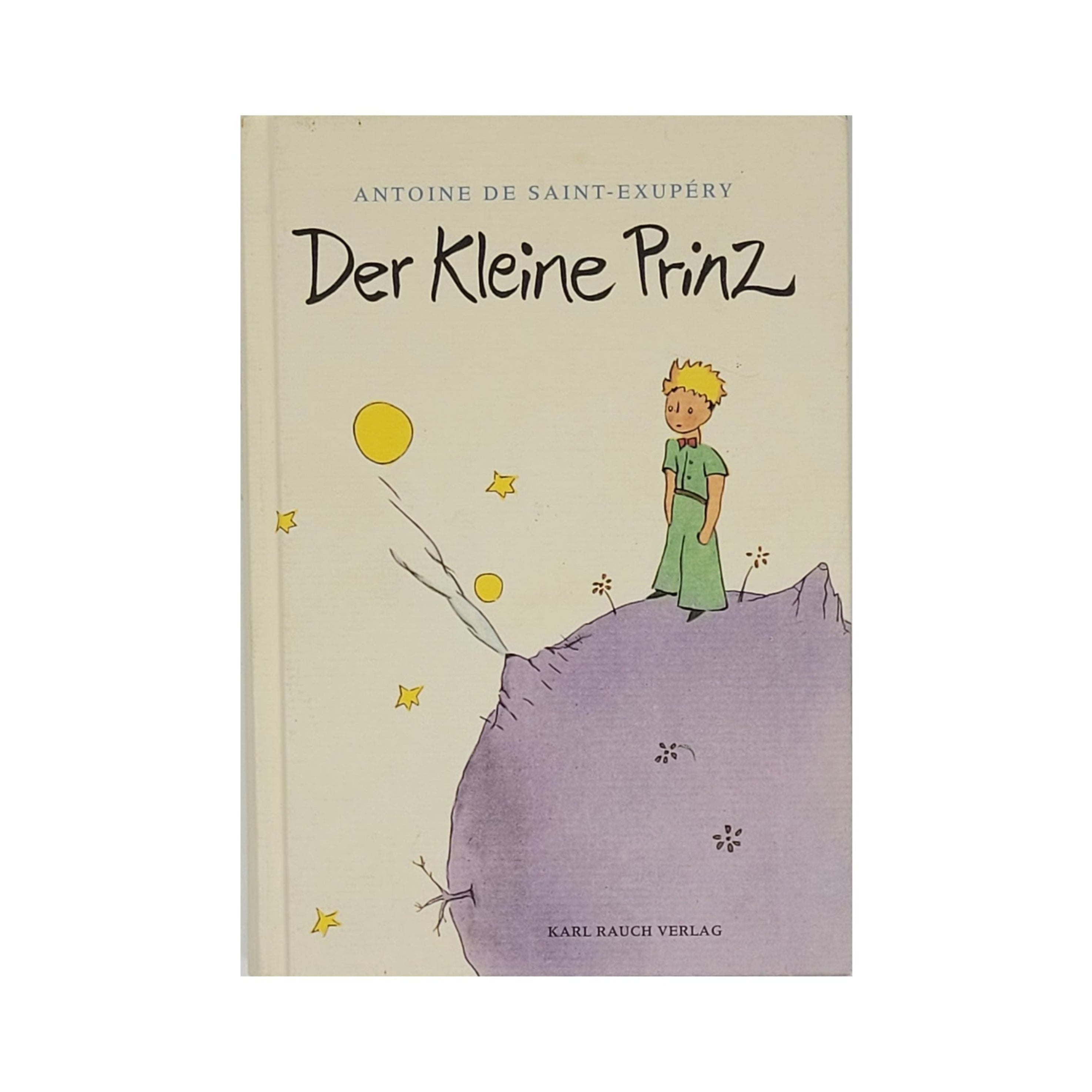 „Buchcover Der kleine Prinz – Karl Rauch Verlag 2001, Hardcover, Ecken leicht gestaucht“