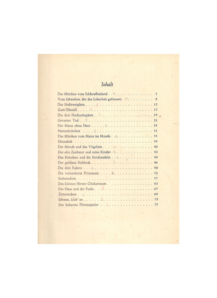 Kinderbuch Bechsteins Märchen – K. Thienemanns Verlag Stuttgart (1951)