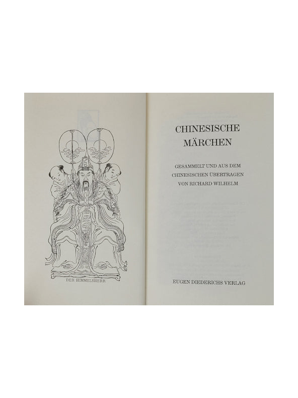 Kinderbuch Richard Wilhelm - Chinesische Märchen - Deiderichs Verlag 1985