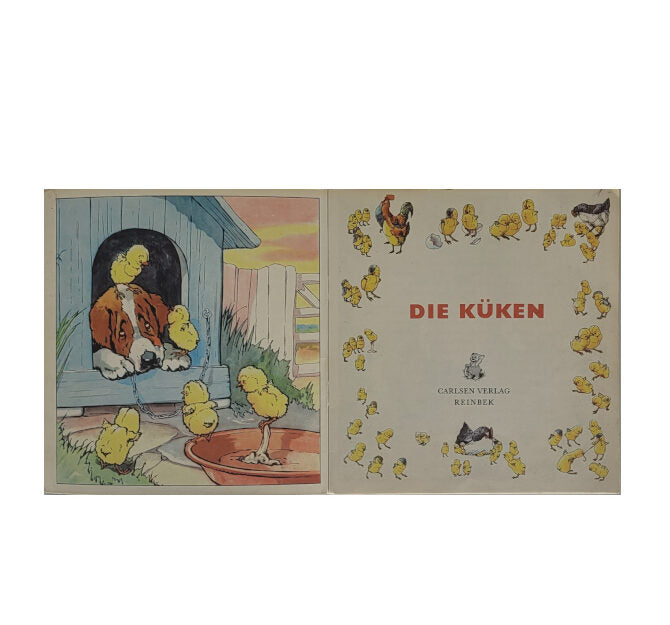„Innenseite Die Wunschbücher – Die Küken Nr. 3, farbige Illustrationen und Textseiten, sauber erhalten“