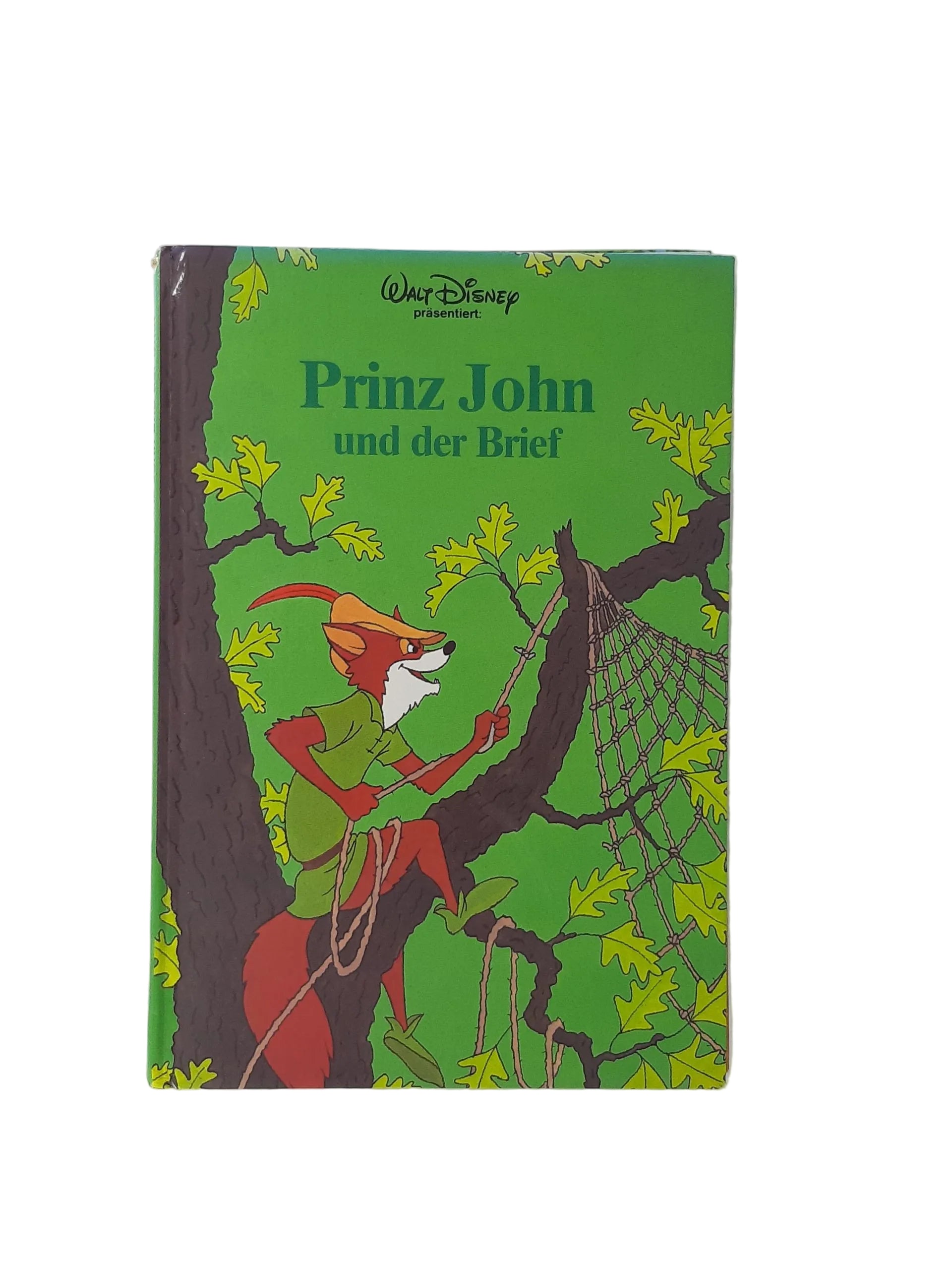 „Buchcover Prinz John und der Brief, Horizont Verlag 1992, farbig illustriertes Disney‑Kinderbuch, guter gebrauchter Zustand“