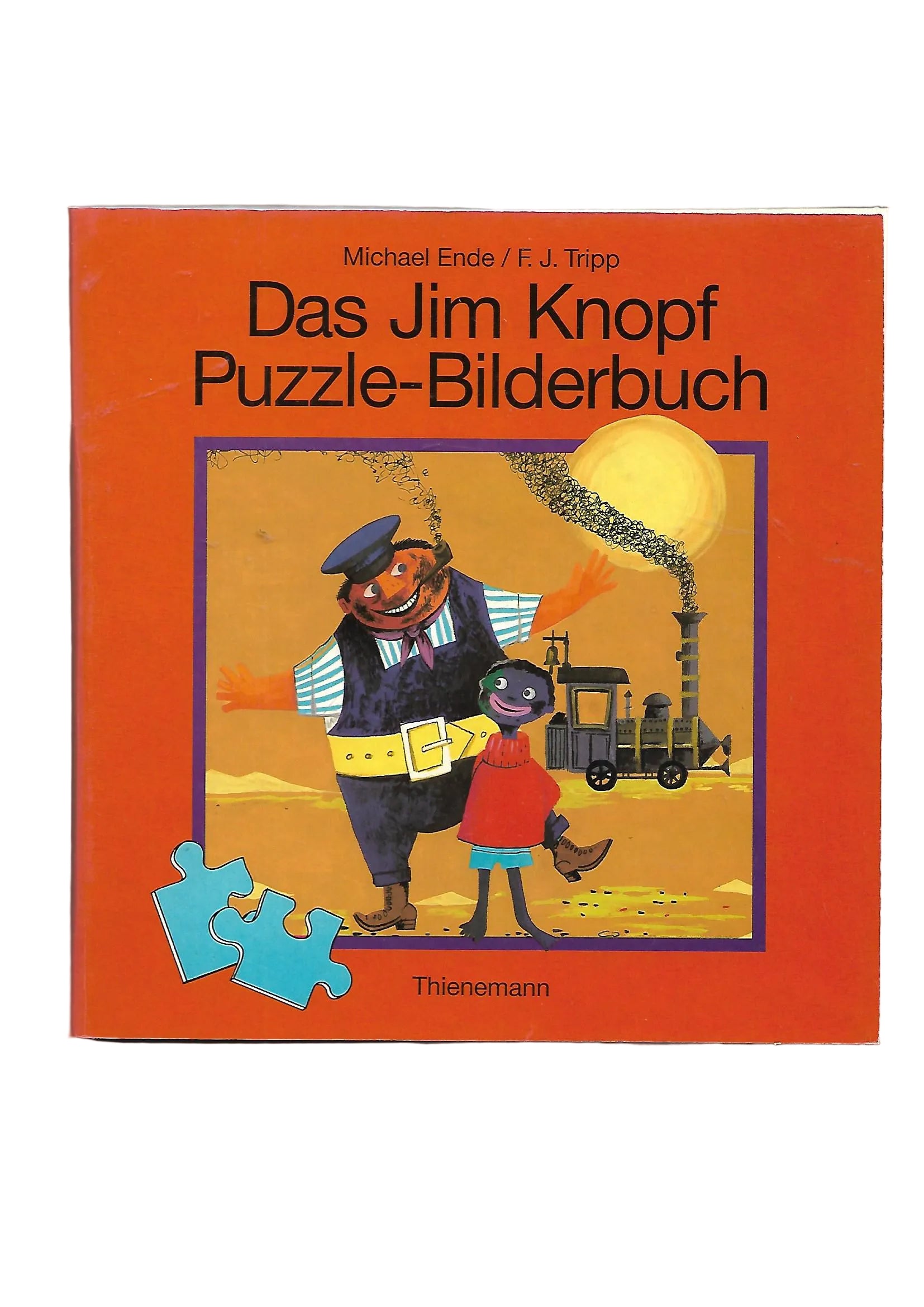 Zustand:  
• Puzzles vollständig
• Leichte Gebrauchsspuren am Einband
• Innen sauber, Puzzleteile fest und vollständig
• Insgesamt guter, gepflegter Zustand

Ein tolles Geschenk für Jim‑Knopf‑Fans und ein schönes Sammlerstück aus den frühen 1990ern.