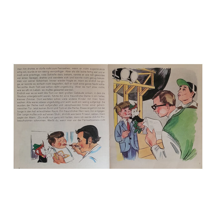 Kinderbuch Ursula Fischer - Boldi wird Fernseh Star - Pestalozzi Verlag ca. 1964
