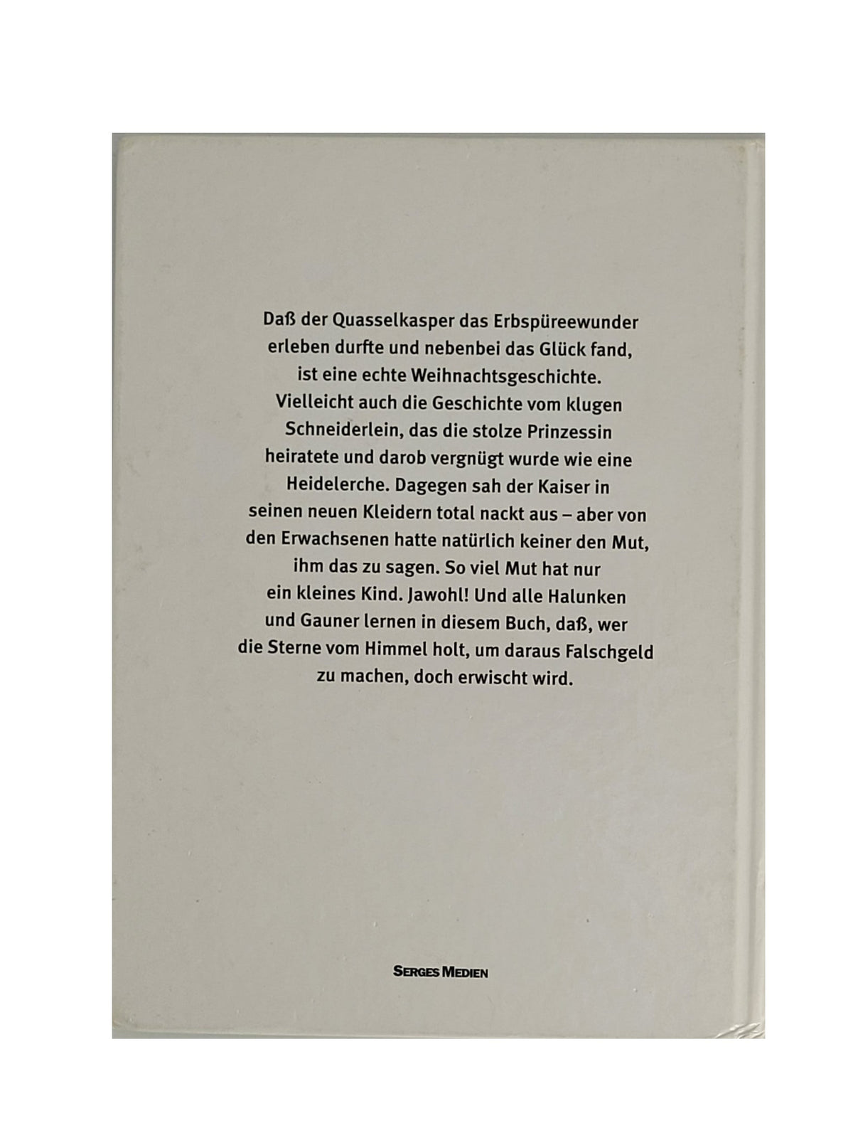 Kinderbuch Janosch -Omas liebe Märchenkiste - Serges Medien 1998